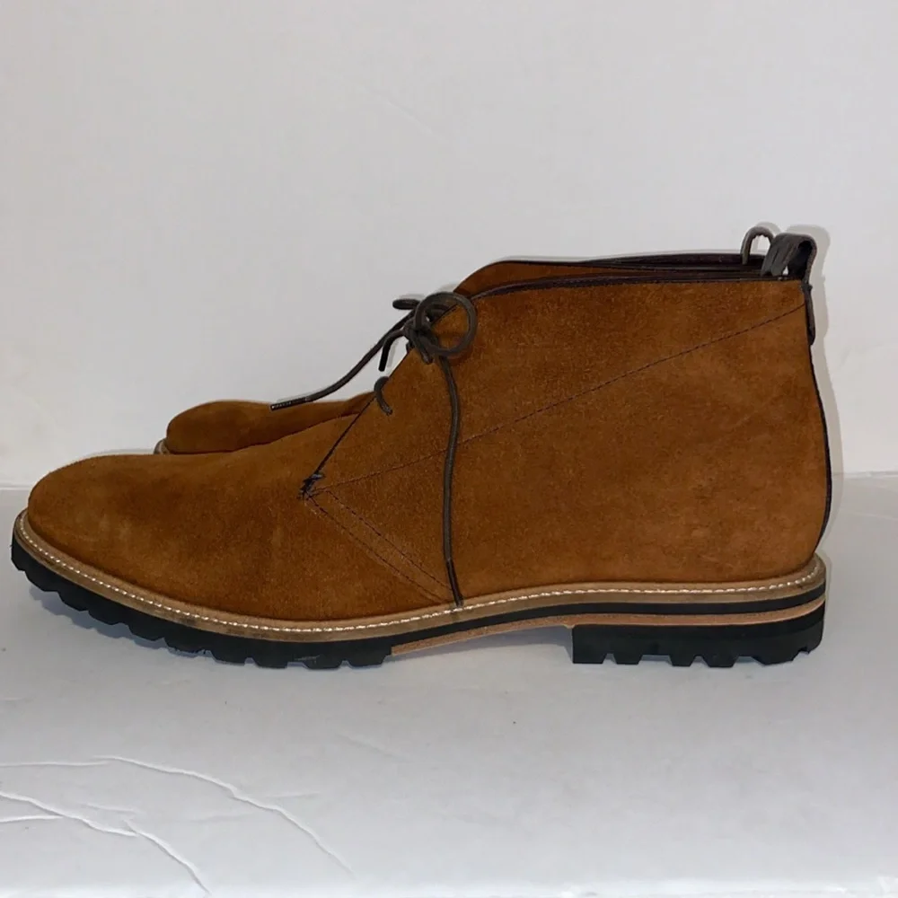 Ted Baker London Tan Suede Maagna Chukka Boots